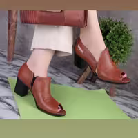 کفش زنانه چرم طبیعی گاوی اریکا