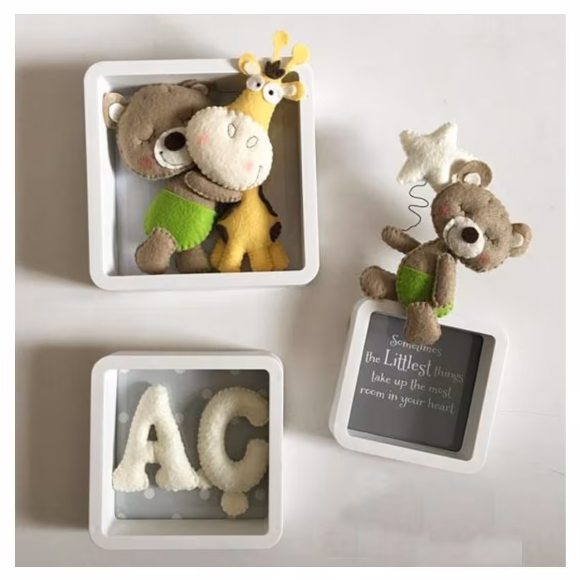 باکسهای خرسی نمدی در 3 سایز 
با طرحهاز مختلف