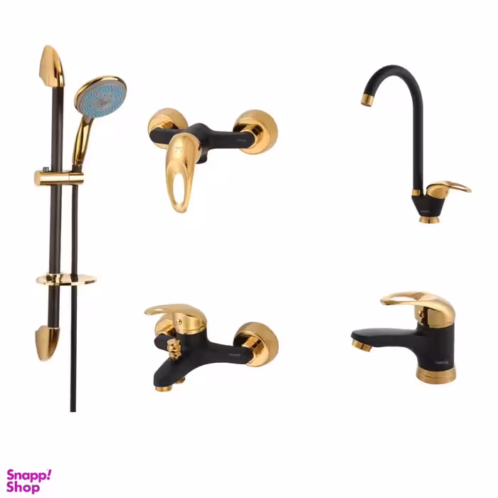 ست شیرآلات فاخته مدل اورانوس پلاس کد MT مجموعه 5 عددی