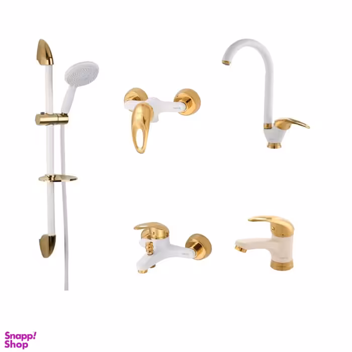 ست شیرآلات فاخته مدل اورانوس پلاس کد ST مجموعه 5 عددی