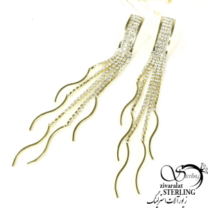 گوشواره ریش دار مجلسی کد 9427