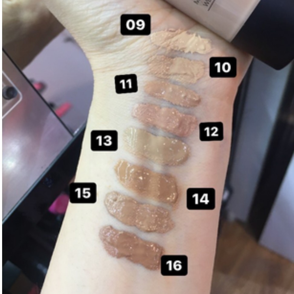 کرم پودر مات پمپی نوت تناژ رنگ روشن و حجم 35 میلی لیتر سری Mattifying Extereme Wear شماره 09
