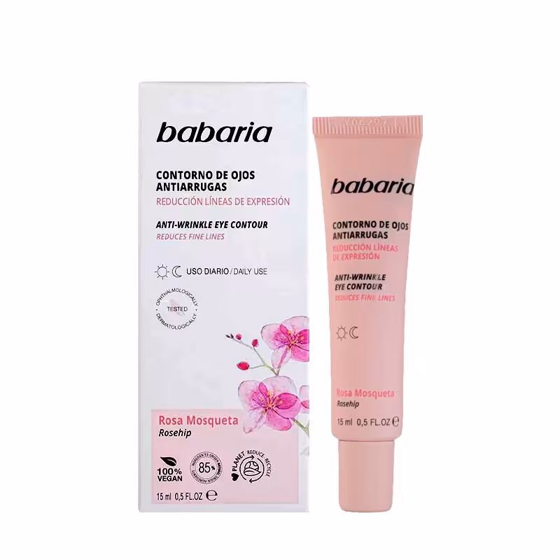 کرم دور چشم ضد چروک مدل rosa mosqueta باباریا 15 میل