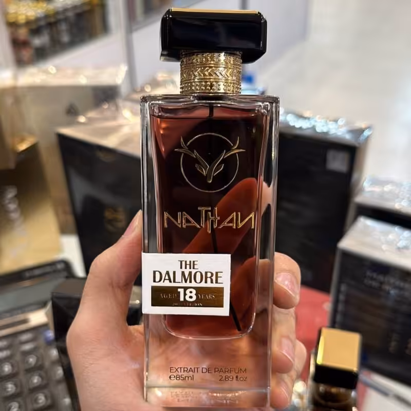 ادکلن the dalmore age 18 yearsبرند ناتان ساخت فرانسه اکسترا د پارفوم 85 میل