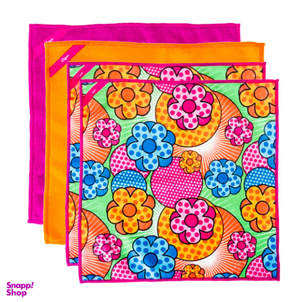 دستمال آشپزخانه ویگار مدل V-5687 مجموعه 4 عددی