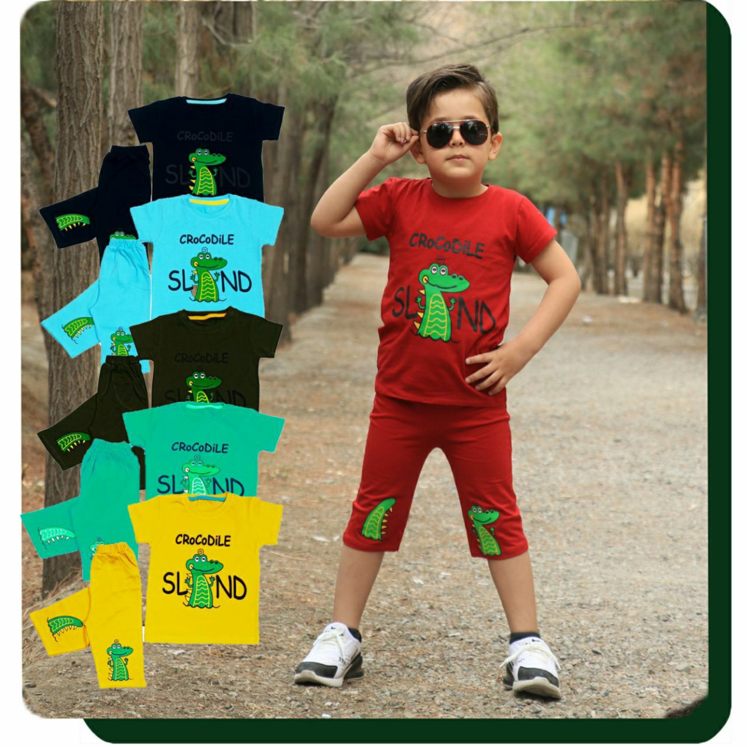 بلوز شلوارک پسرانه ( سایز 40 و 45 ) 