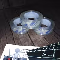 چسب کوچک 36یارد جانسون شفاف دارای چسبندگی خوب مقرون بصرفه