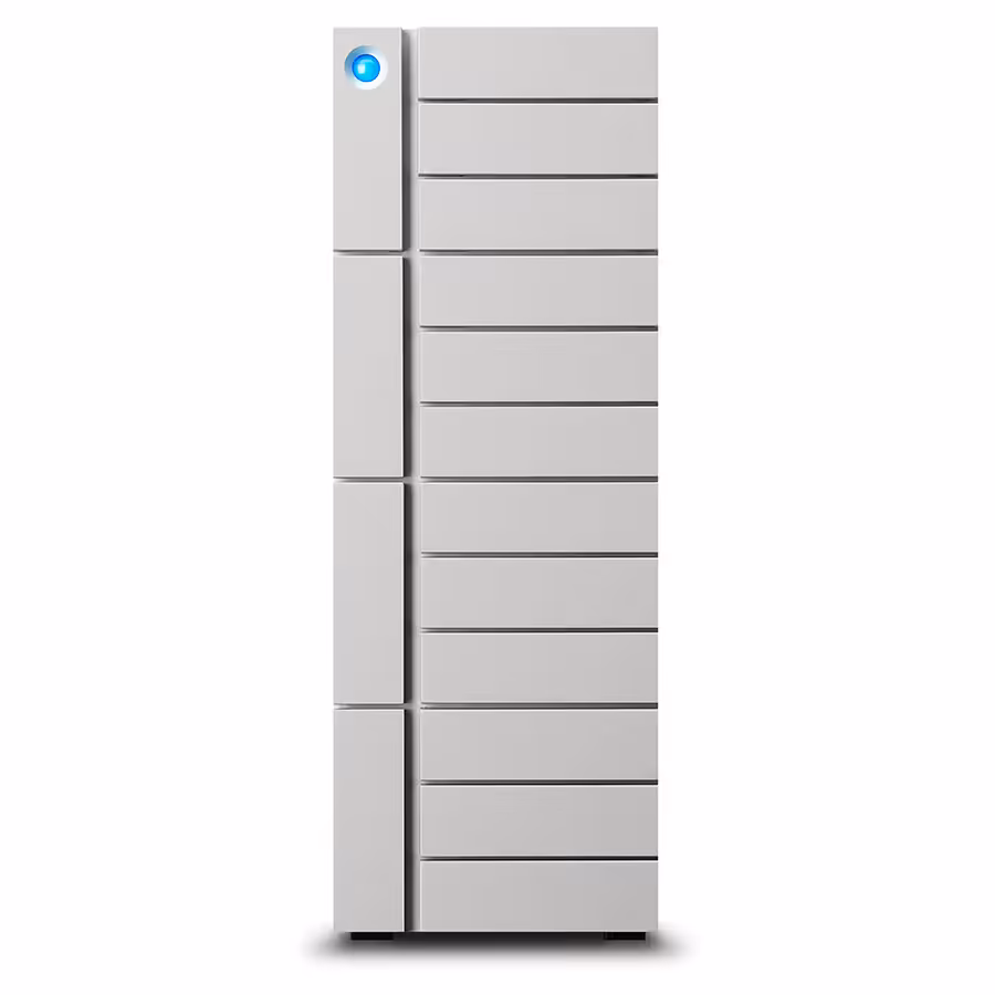 هارد اکسترنال لسی مدل LaCie 12big Thunderbolt 3 12-Bay RAID Thunderbolt 3 STFJ60000400 ظرفیت 60 ترابایت - Hiapple.ir