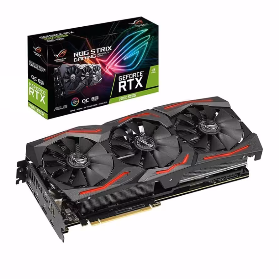 کارت گرافیک ایسوس ROG STRIX RTX2060S O8G GAMING