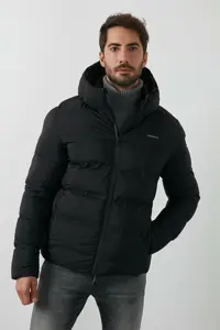 کاپشن ورزشی مشکی مردانه کت Nolan Coat 2pr 12W32NOLAN Lumberjack