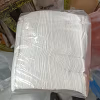 دستمال کاغذی فله  1000 برگ ( 500 برگ دولا )  جنس درجه یک تیشو خارجی بسته 16 عددی 