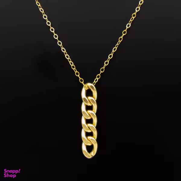 گردنبند طلا 18 عیار زنانه کاپانی مدل KN063