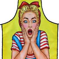 پیشبند آشپزخانه بزرگ فانتزی و شیک