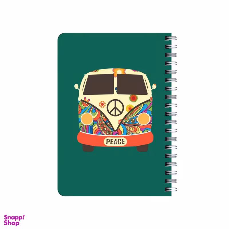 دفترچه یادداشت بامبیلیپ مدل چوبی طرح ماشین و سفر کد 2907321