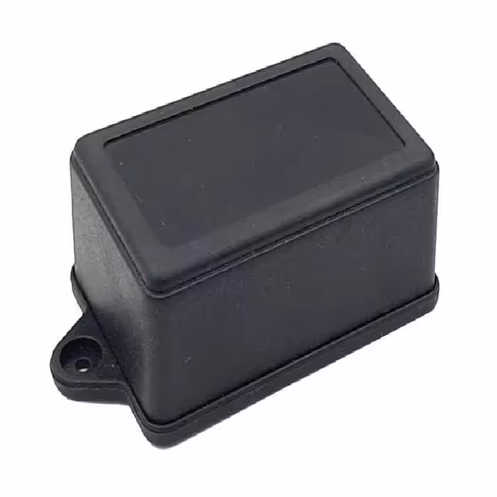 جعبه برد پلاستیکی مشکی و سفید پیچ خور مدل BMW-B سایز 80x50x35mm | amazonchi