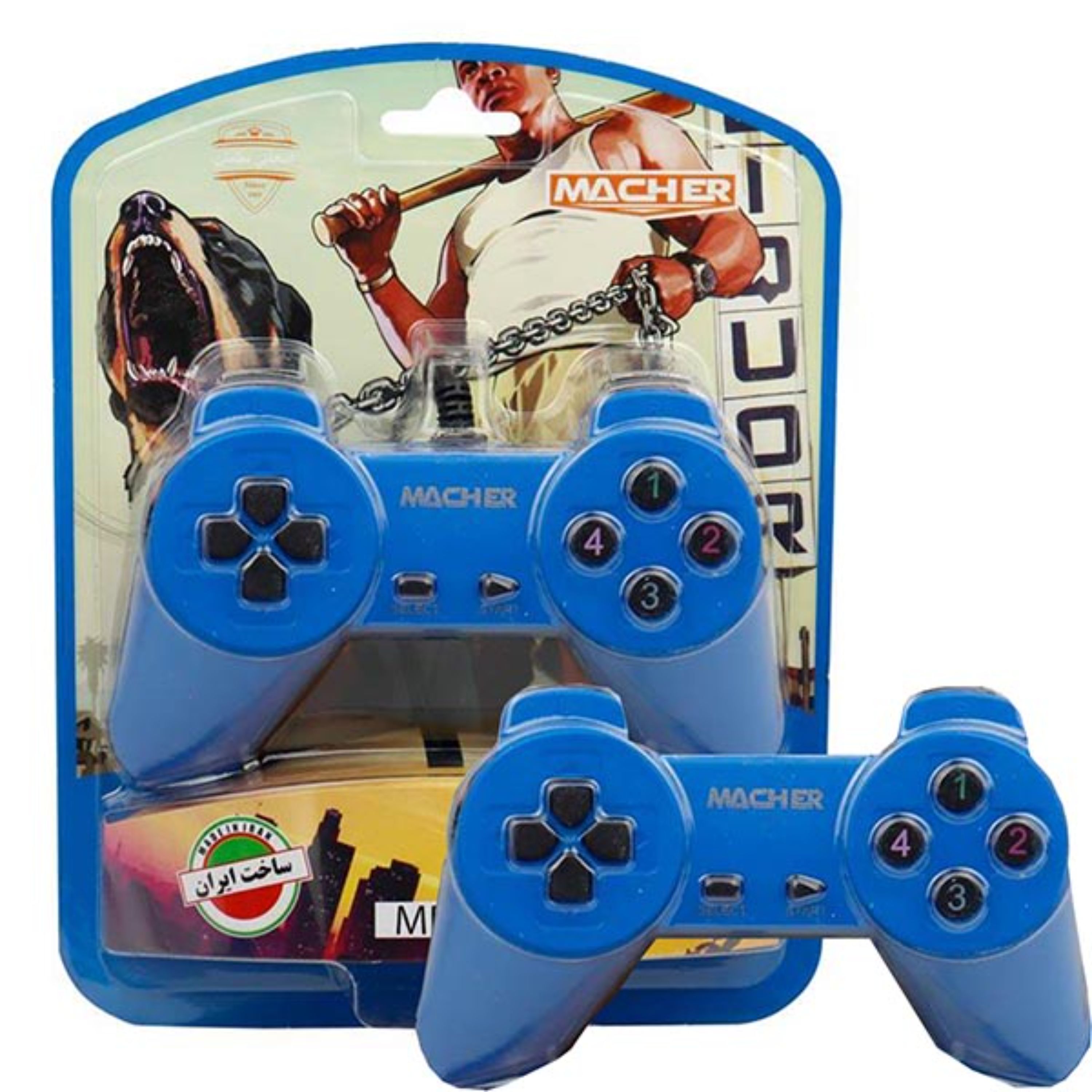 دسته بازی کامپیوتر تک ساده Macher