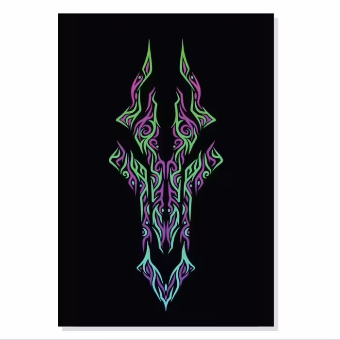 تابلو. شاسی طرح گیمینگ Darksiders Death Horseman مدل M0388