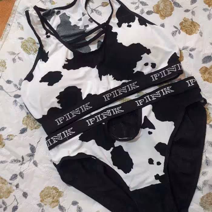 ست سفید مشکی