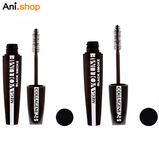 ریمل حجم دهنده لورآل مدل Mega Volume 24H مجموعه 2 عددی اورجینال  کد 386