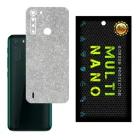 برچسب پوششی MultiNano مدل X-G1F-Silver برای پشت موبایل موتورولا One Fusion