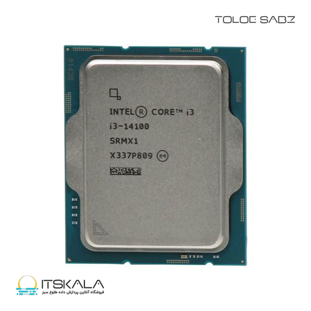 قیمت و خرید پردازنده تری اینتل مدل i3-14100 با فرکانس 3.5 گیگاهرتز | ITSKALA