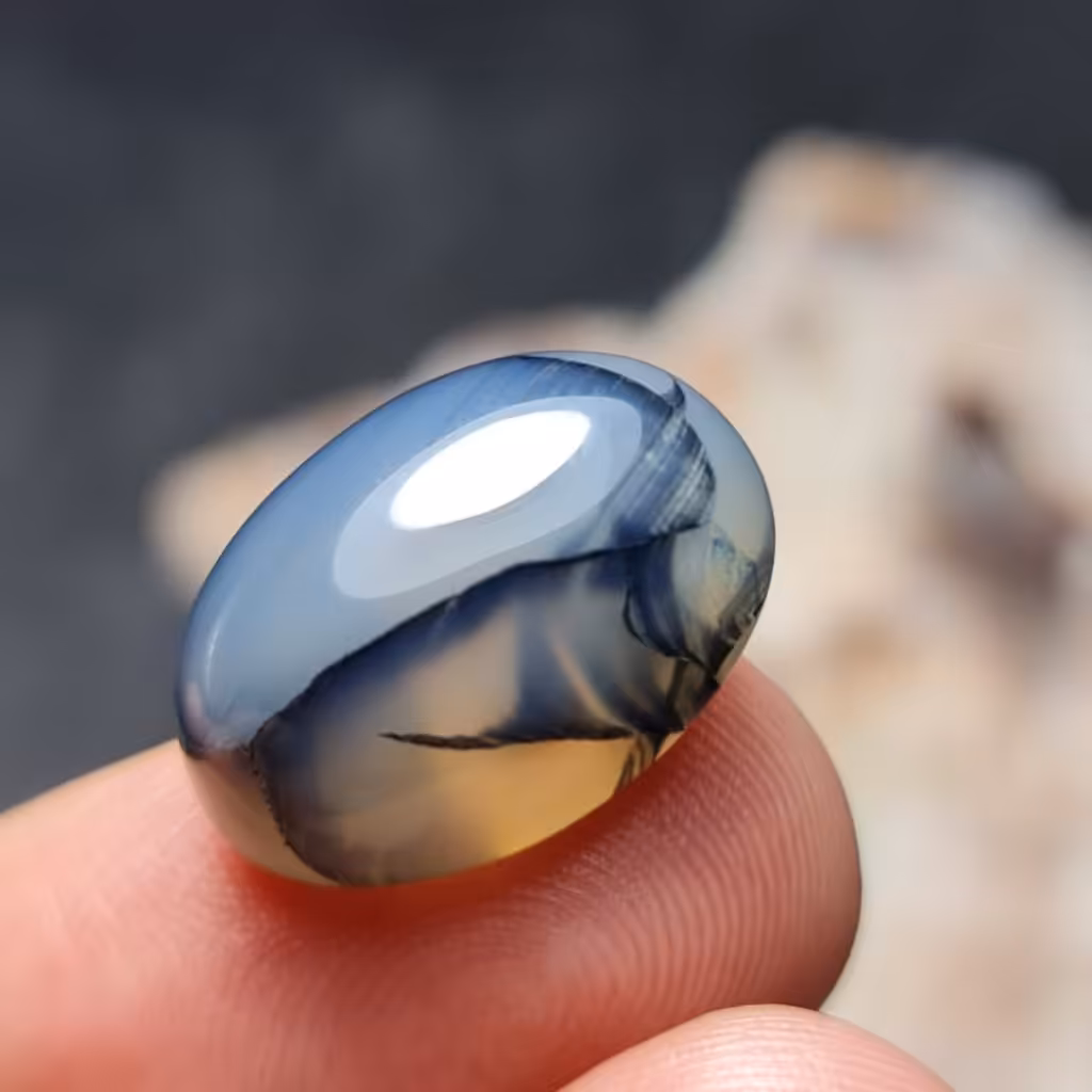  نگین فوق العاده زیبای سنگ عقیق خاص دراگون اصل معدنی
کد  27466