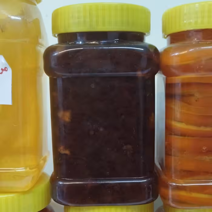 مربای گل محمدی و گردو ( خانگی)