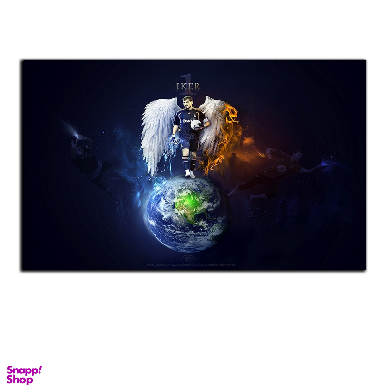 تابلو شاسی بکلیت طرح بازیکن فوتبال ایکر کاسیاس مدل SH-S7057