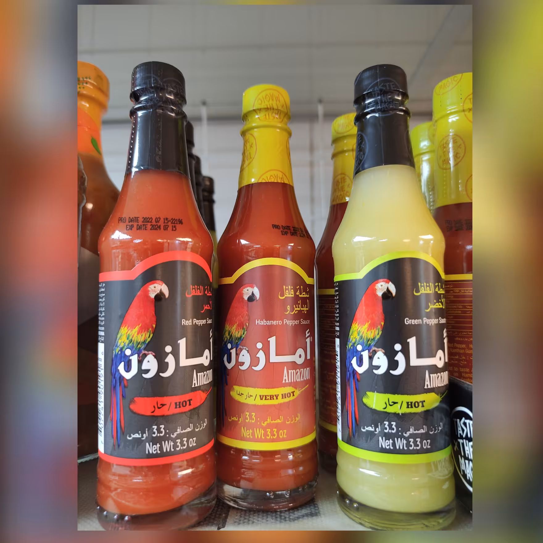 سس فلفل آمازون 3.3 انس amazonارسال رایگان