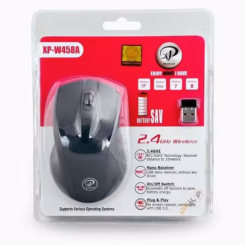 ماوس وایرلس ایکس پی مدل W458A