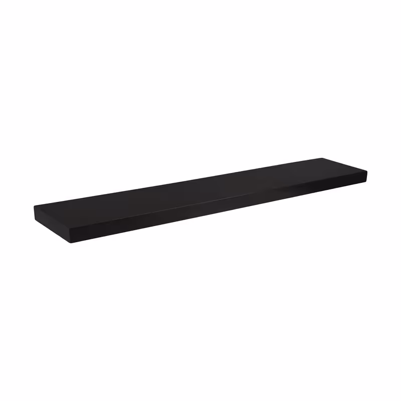 شلف دیواری MDF چوبی ابعاد 120 در 30 رنگ ونگه (قهوه ای روشن)