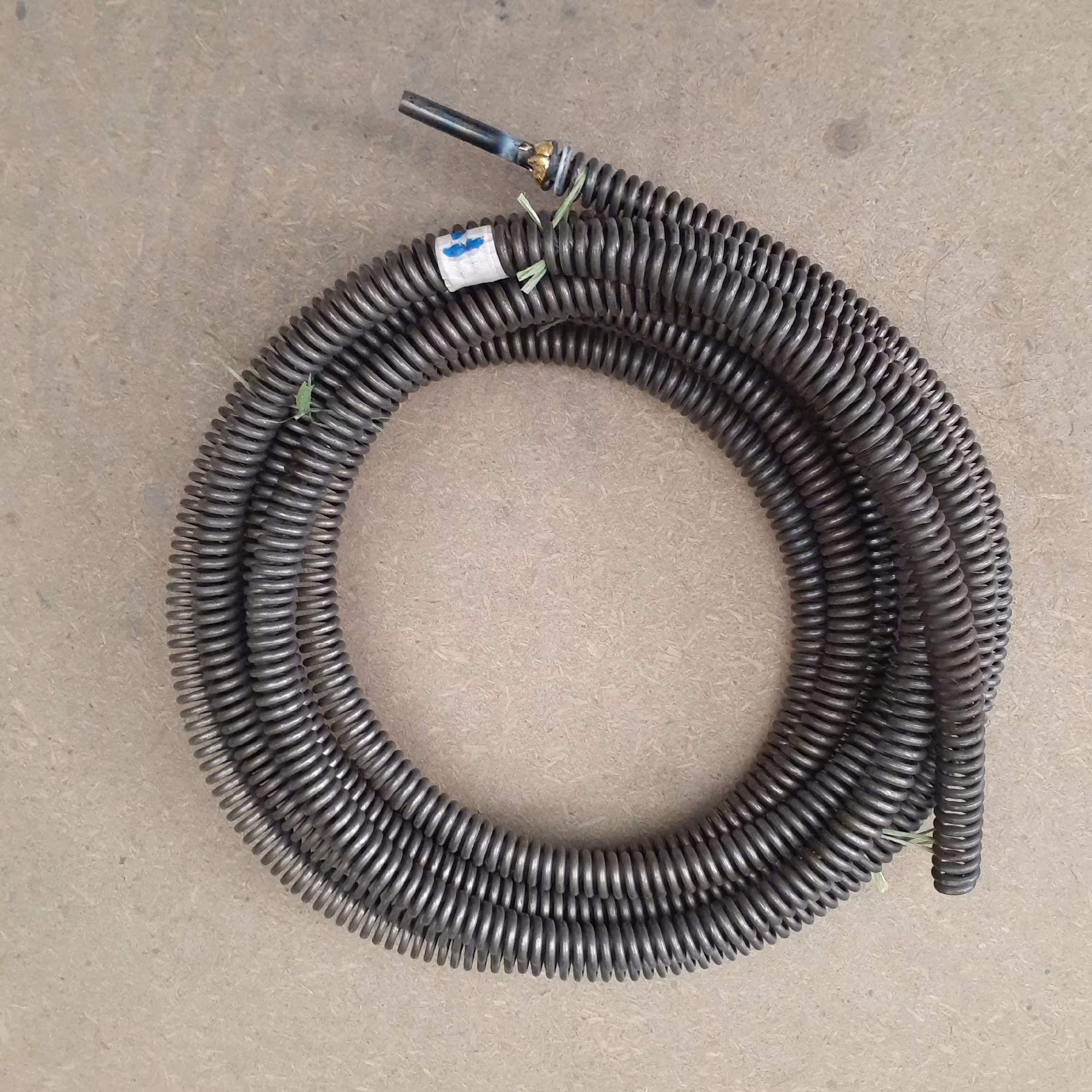 فنر لوله بازکنی7متری کیوان(مفتول3.5 قطر 18)