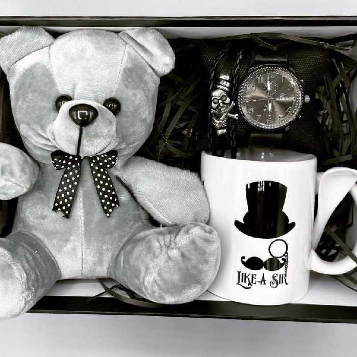 باکس ساعت و عروسک کادوی ولنتاین ست ساعت و دستبند کادوی ولنتاین ست ساعت  و ماگ کادوی ولنتاین باکس هدیه پک هدیه ست ساعت