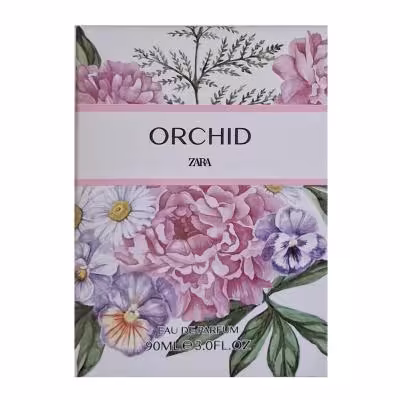 عطر زنانه برند اسپانیایی ZARA مدل ORCHID سایز 90 میلی عطر زارا