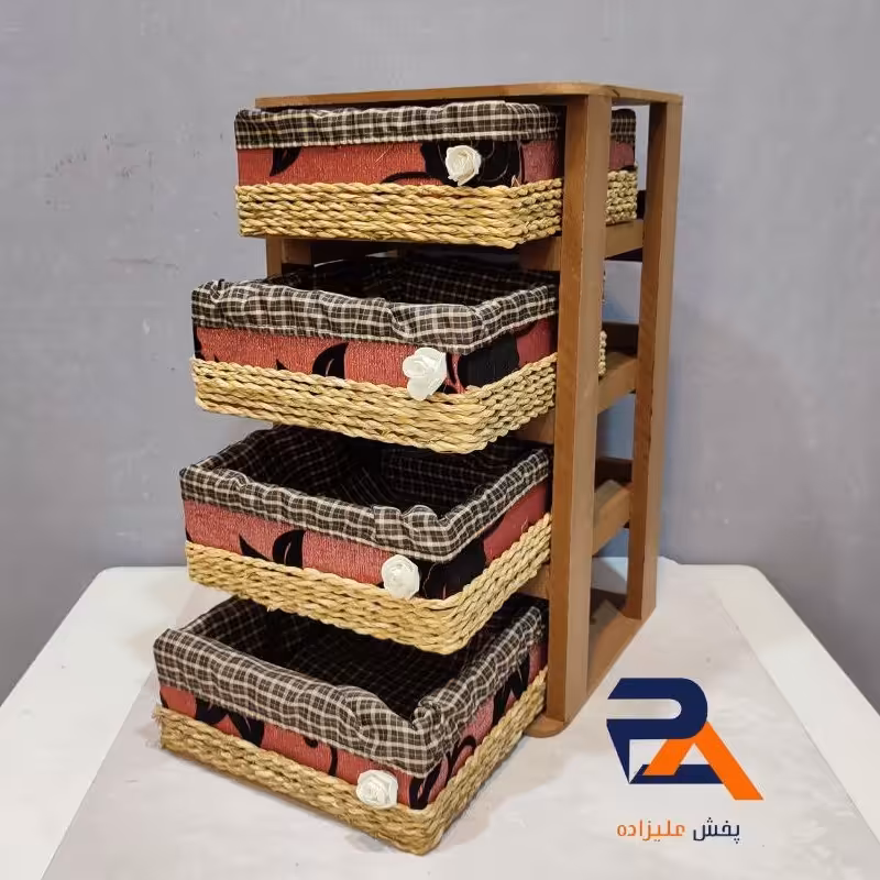 جا سیب زمینی و پیازی سون 4طبقه 268 حصیری محکم مقاوم با کیفیت 