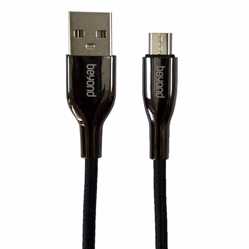 کابل شارژ و دیتا micro-USB فست شارژ بیاند BA-577 2A طول 1 مترBeyond BA-577 2A 1m MicroUSB Cable