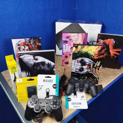 پلی استیشن2 فلش خور با فلش 32 گیگ پر از بازی