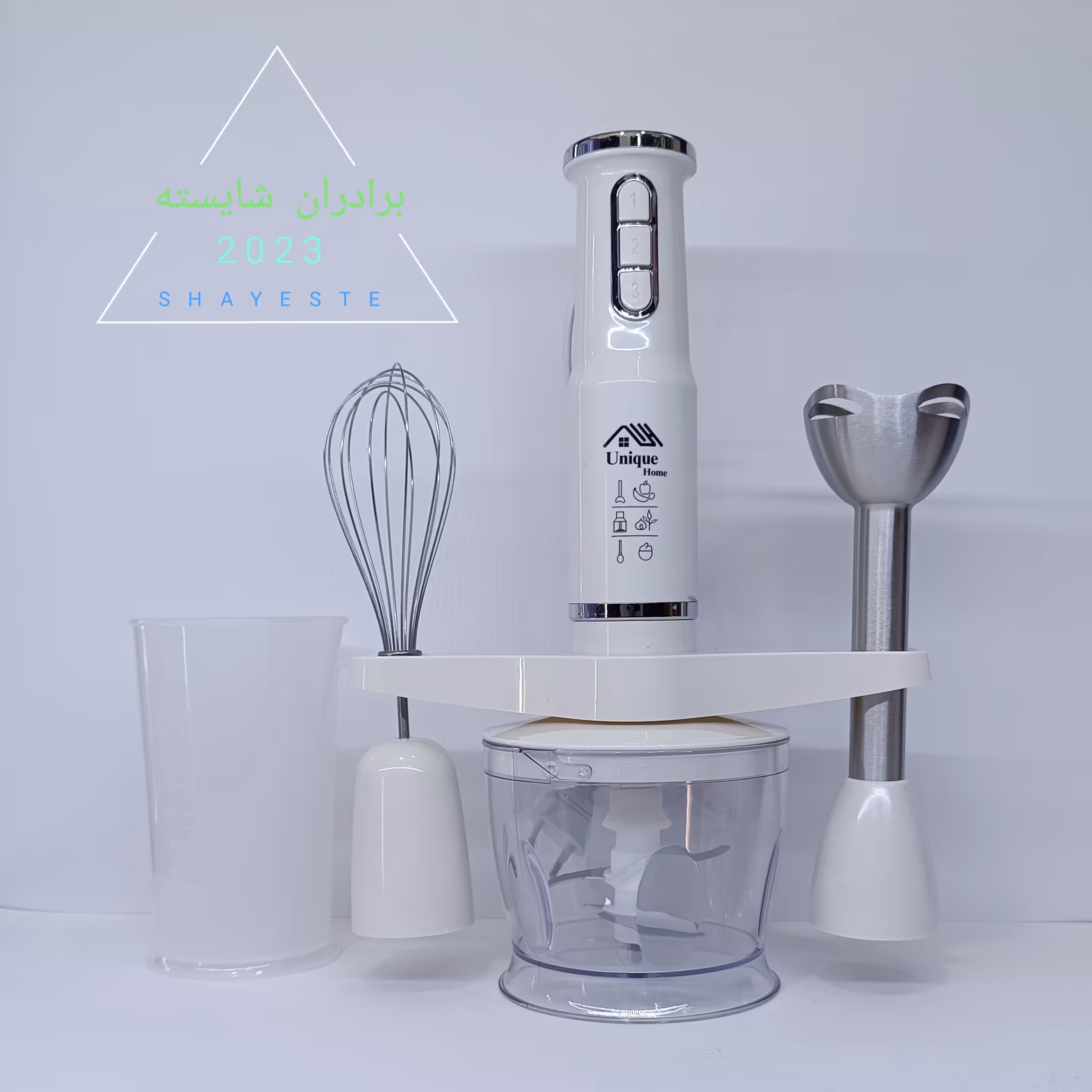 گوشتکوب برقی غذاساز همزن خوردکن 1سال گارانتی 