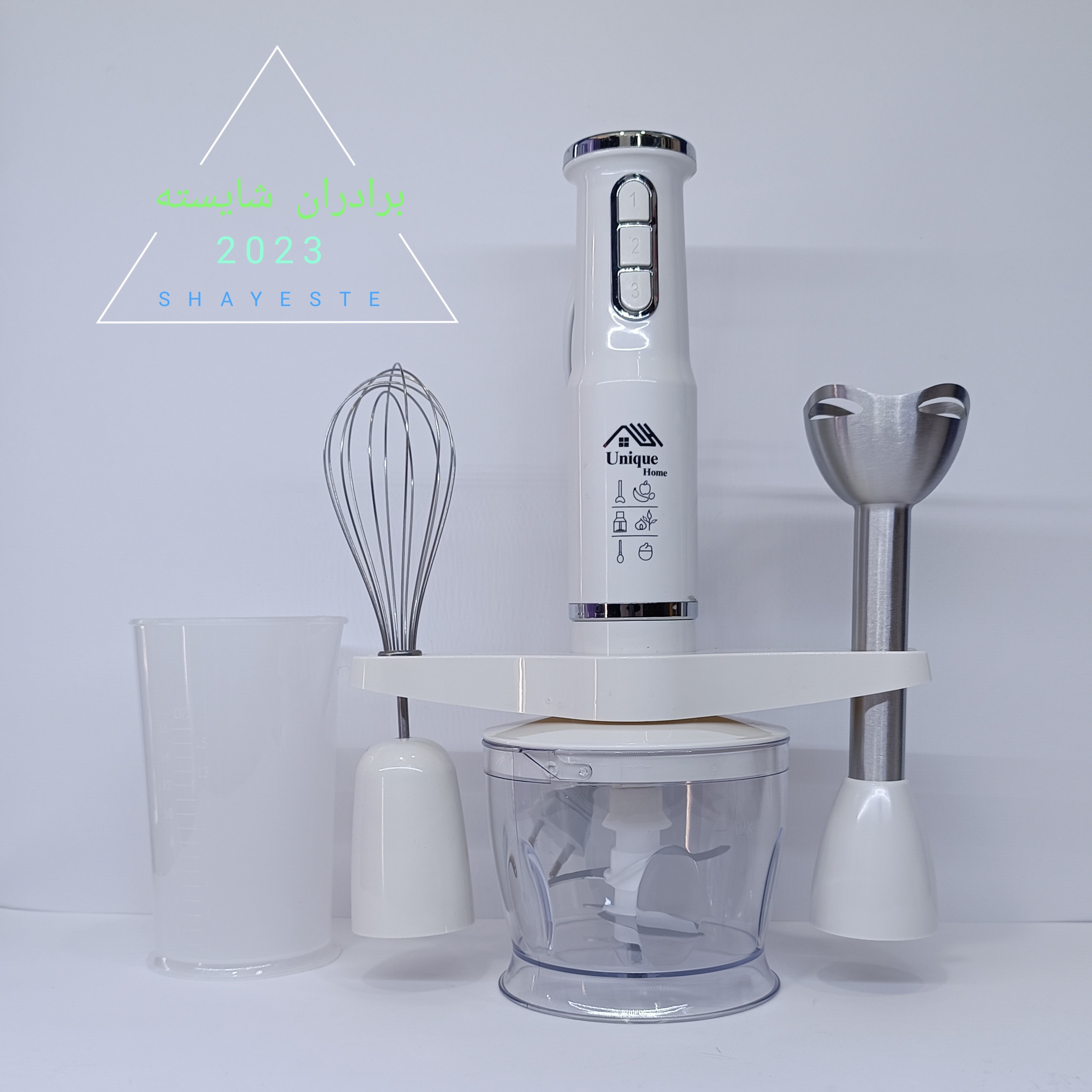 گوشتکوب برقی غذاساز همزن خوردکن 1سال گارانتی