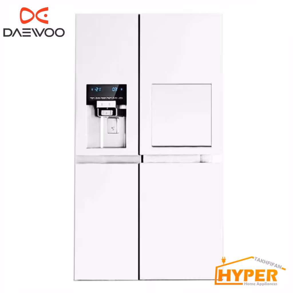 یخچال فریزر ساید بای ساید دوو D2S-3033GW سفید براق