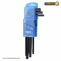 آچار آلن سر گرد ایت کارتی بلند 9 عددی مدل 1510-016 D