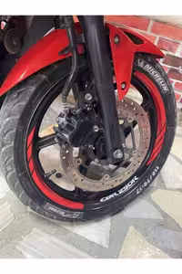 نوار رینگ موتورسیکلت گروه جدید موتور سیکلت خصوصی HONDA CBR 250R سمت راست پشتی Flaubert