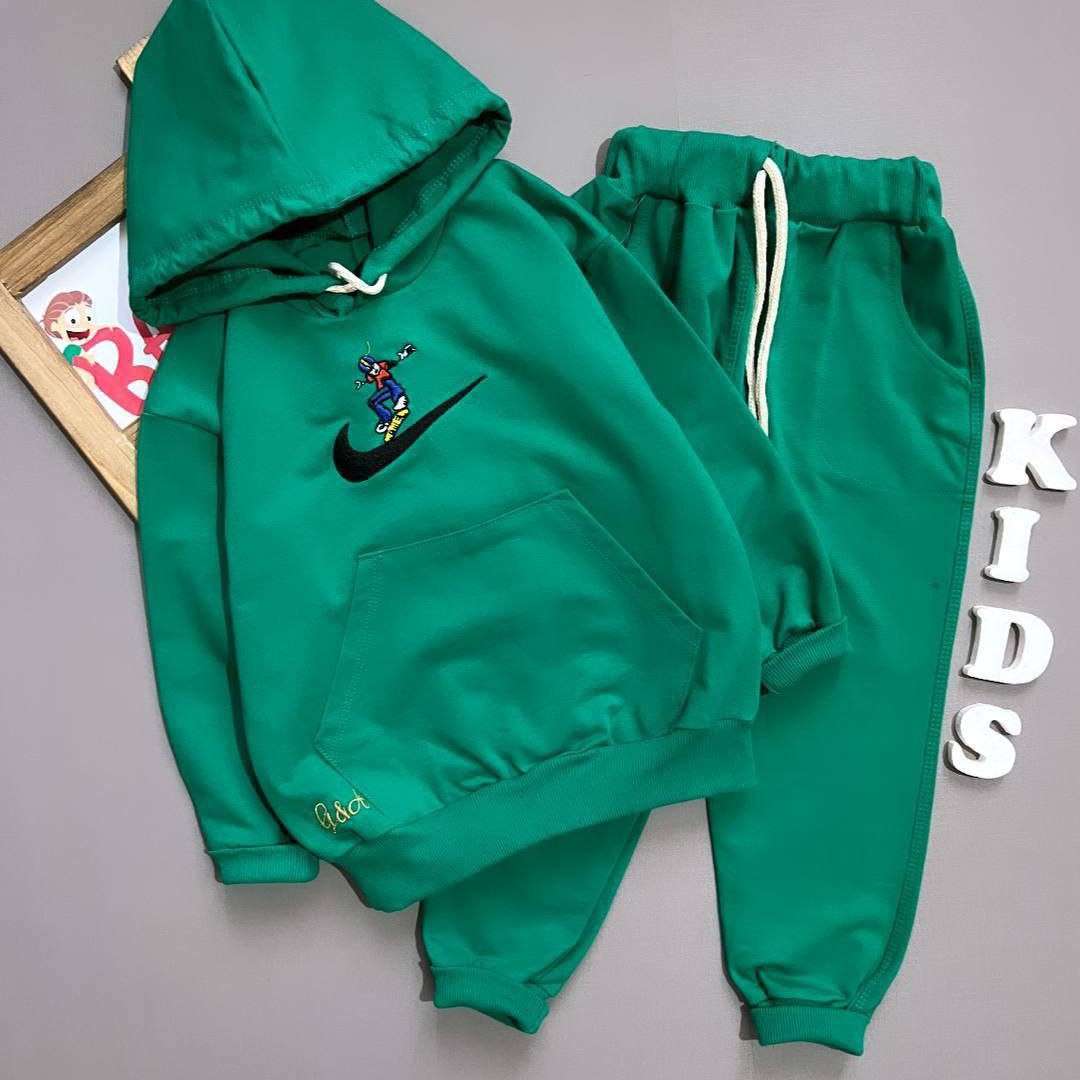  هودی شلوار اسپرت نایک دورس پنبه  گرم بالا سایز 45 تا 65
