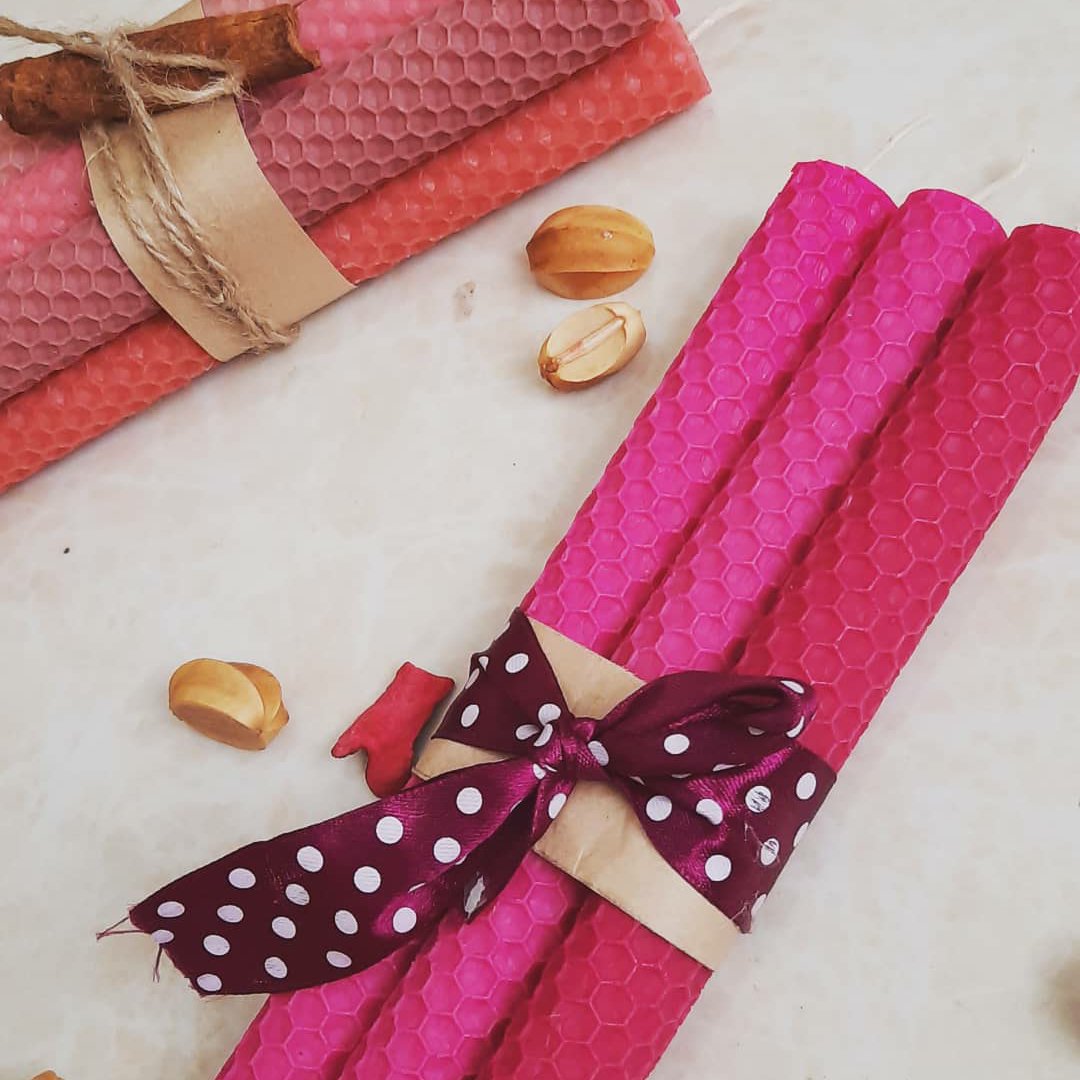 شمع موم زنبور عسل جذاب