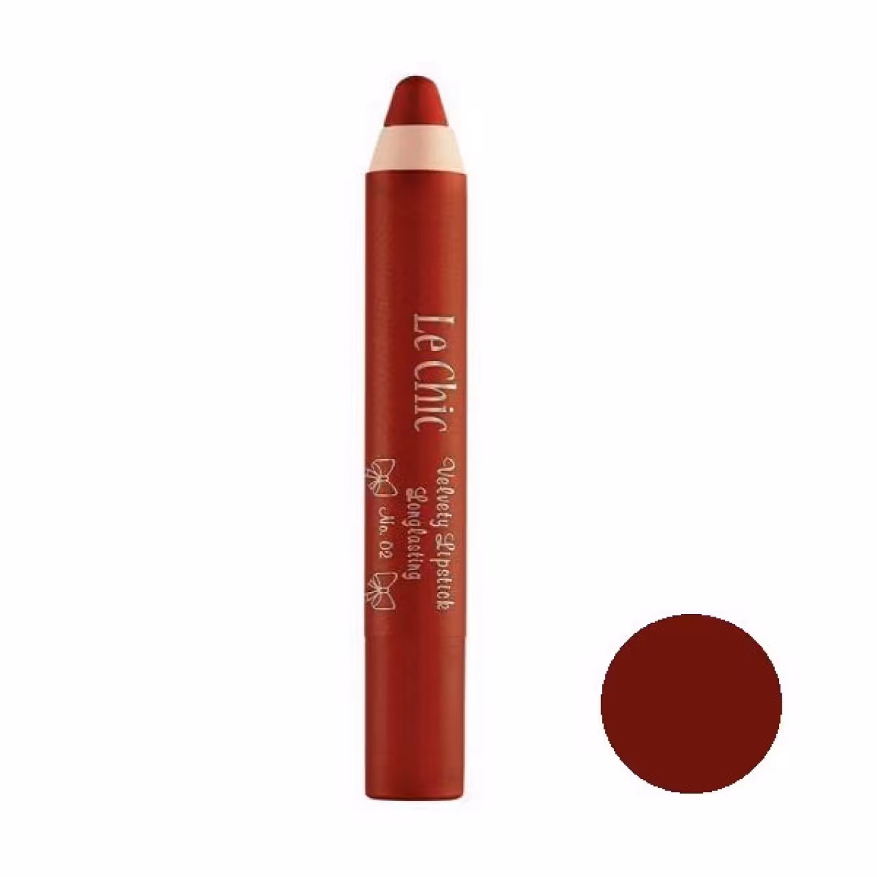 رژ لب مدادی لچیک شماره 02