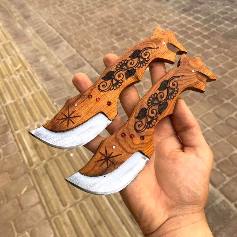 چاقو پوست کن نیمه تیغی