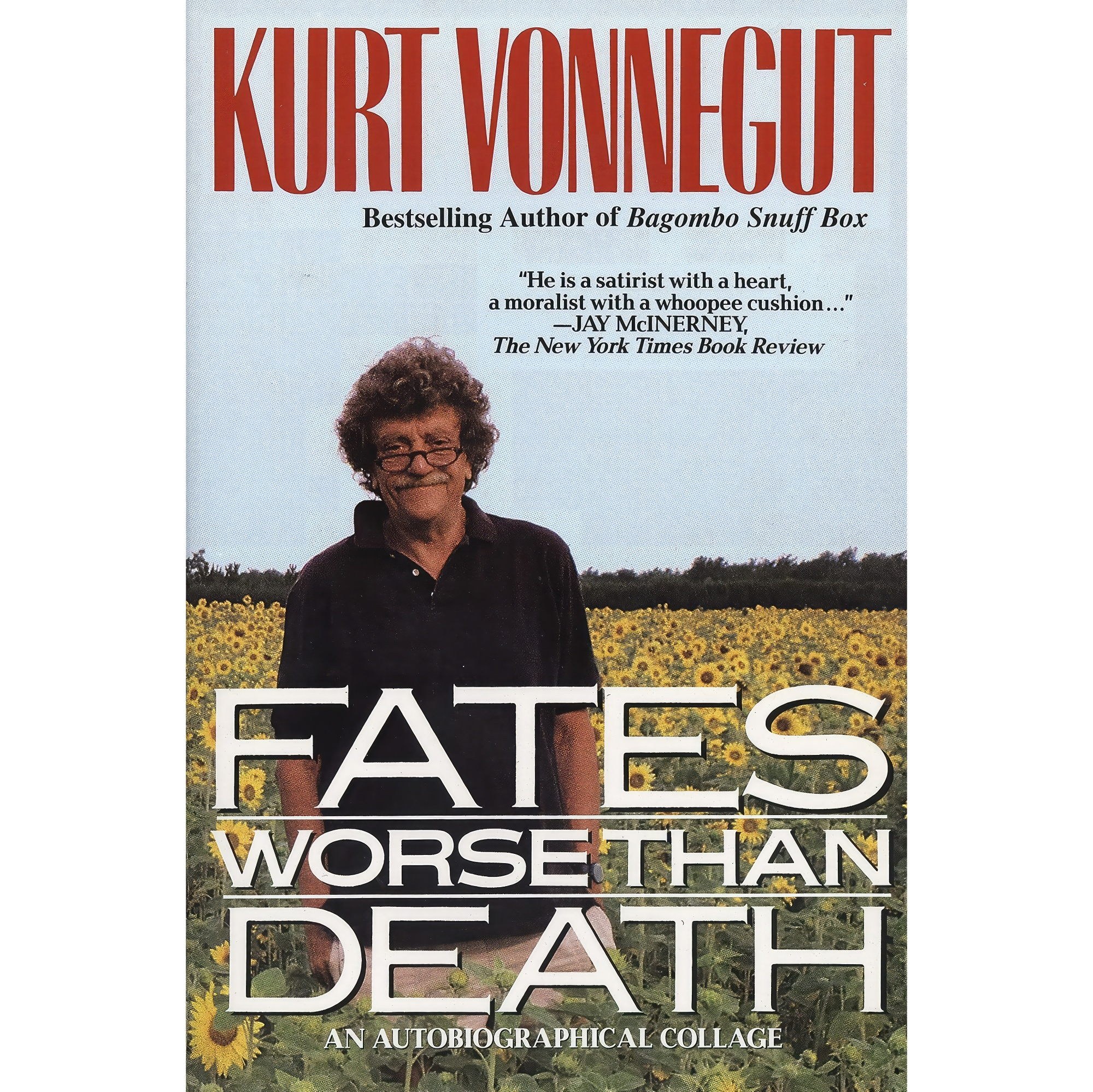 کتاب زبان اصلی Fates Worse Than Death st Editionst Printing