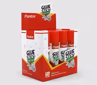 چسب ماتیکی GS 419 پنتر 21گرم یک بسته 12 عددی