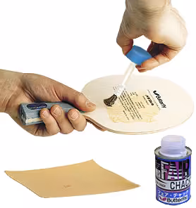 آماده سازی راکت با چسب باترفلای اصلی