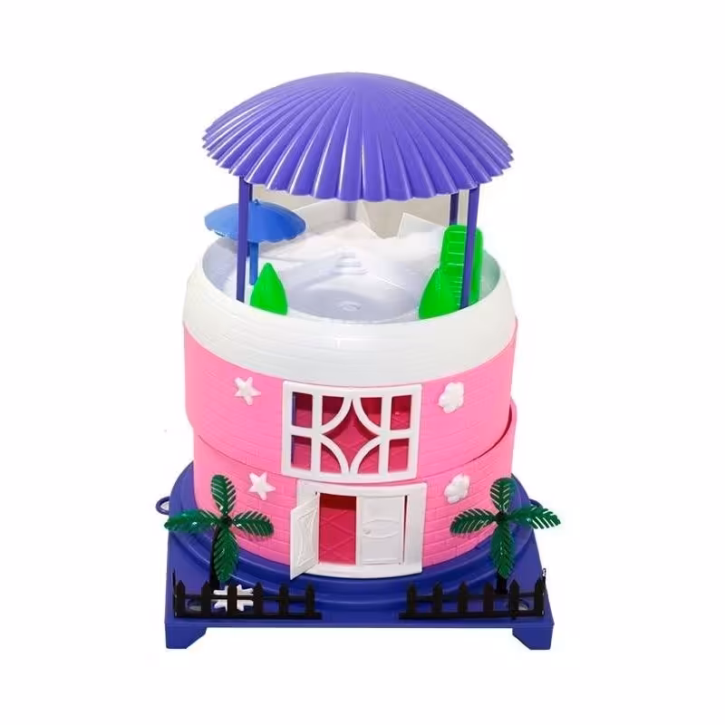 اسباب بازی خانه کلبه بهار کیفیت خوب سه طبقه 